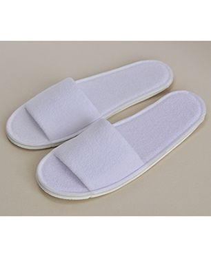 Тапочки одноразовые махровые "Премиум-отель 5" ТО-156 открытые