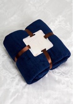 Плед велсофт однотонный ОПТ / В ассортименте