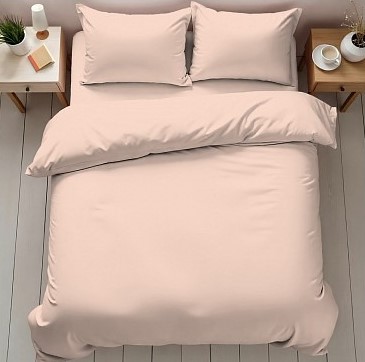 Постельное белье поплин гладкокрашеный / Розовый сапфир