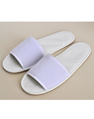 Тапочки одноразовые махровые "Эконом-отель" ТО-150 открытые