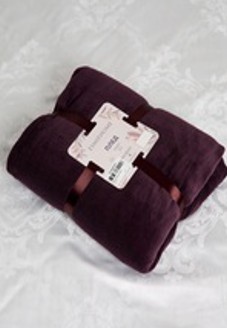 Плед велсофт однотонный ОПТ / В ассортименте