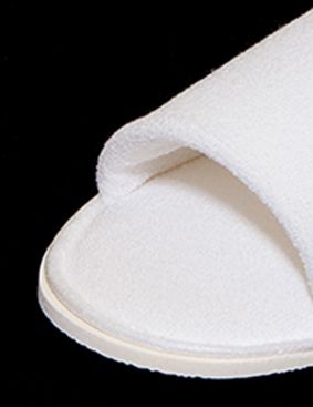 Тапочки одноразовые махровые "Премиум-отель 5" ТО-156 открытые