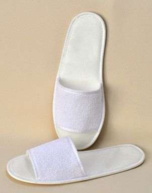 Тапочки одноразовые махровые "Эконом-отель" ТО-150 открытые