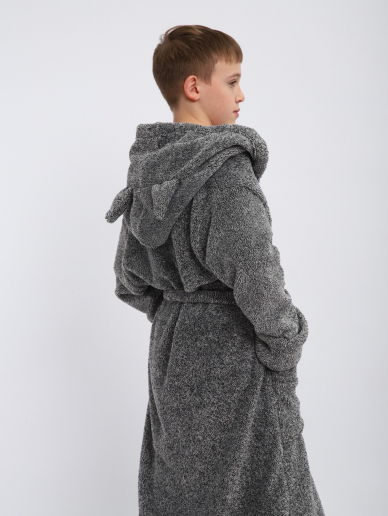 Детский халат "Отдых" / Серый