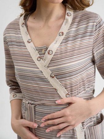 Женский комплект "Часики" 2289-К / Бежевый