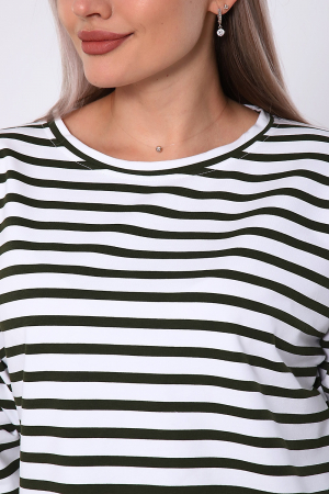 Женский лонгслив 731 / Хаки