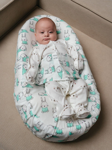 Подушка c эффектом памяти «Baby-Люлька» / зайчики