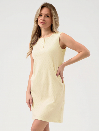 Женская сорочка "Шарм" 2430-Рн / Желтый