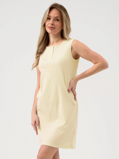 Женская сорочка "Шарм" 2430-Рн / Желтый