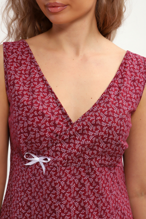 Женская сорочка 30144 / бордо