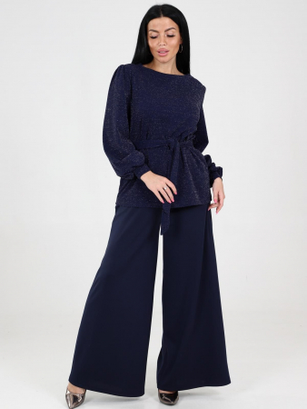 Костюм женский Цепочка / синий