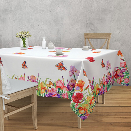 Скатерть К печать Браво арт 2 Ирисы