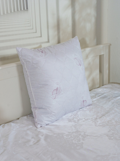 Подушка "Лебяжий пух" тик п/э
