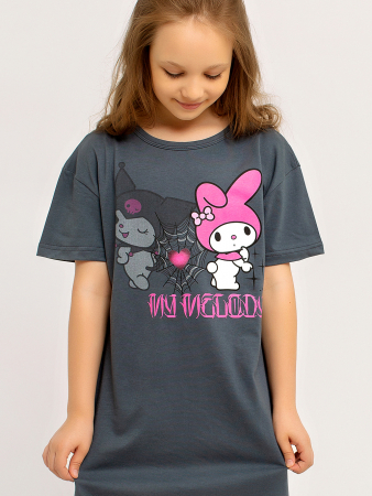 Платье детское "Милашка" арт. дк335 / серый