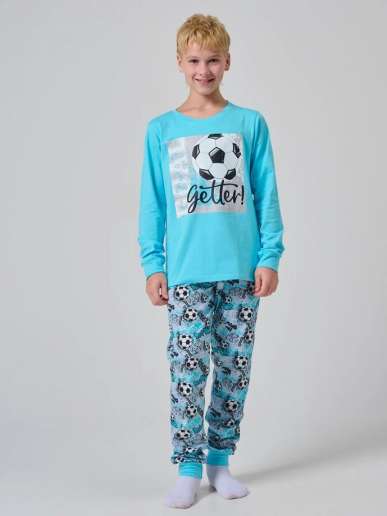 Детская пижама "Мяч" длинный рукав