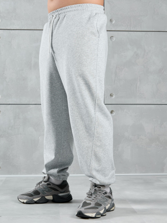 Мужские брюки Акс-2 / серый меланж