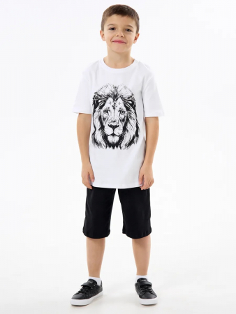 Детская пижама с шортами "Сорванец" / Лев