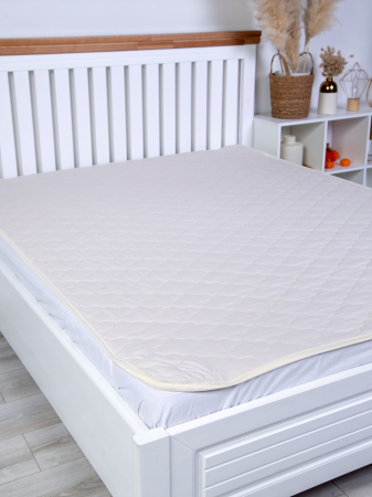 Наматрасник овечья шерсть микрофибра