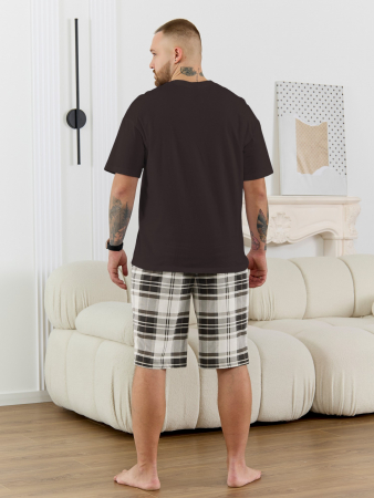 Мужской костюм Мишель-7 / коричневый