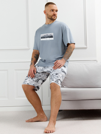 Мужской костюм Олимп-4 КП-164 / серый