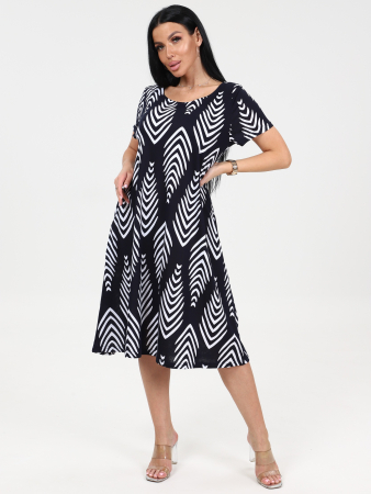 Женское платье М-999 / Пихта синий