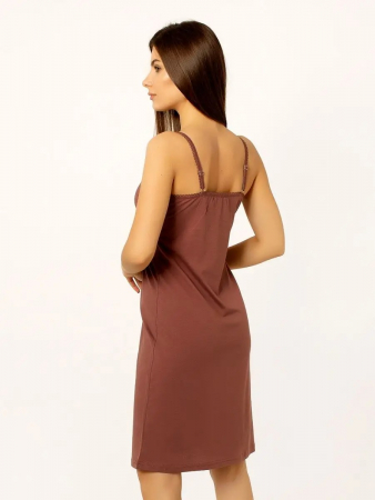 Женская сорочка для беременных "Бьюти" / Мокко арт. к1353мк