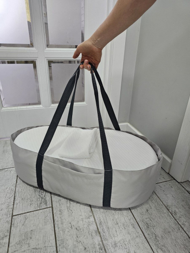 Переноска для подушки-кокона «Baby-Люлька» / серая