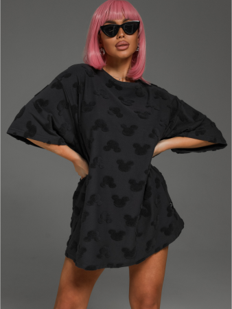 Женская футболка Ирбис / Махра, серый