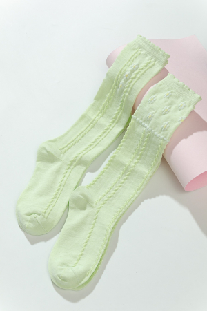 Детские гольфы Незабудка (набор 2 пары) / салатовый