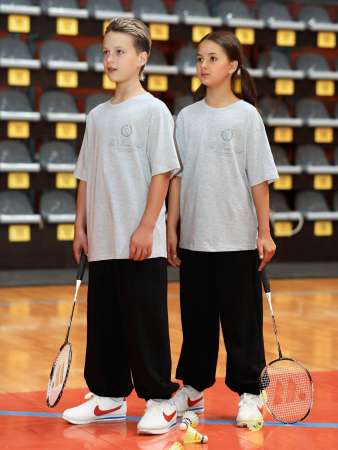 Футболка для девочки Успех-7.1 / кармеланж