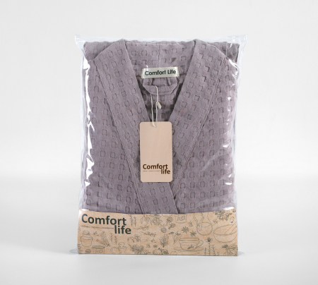 Халат вафельный Relax / какао