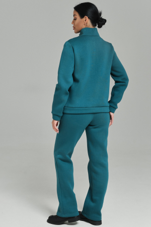 Женский костюм с брюками 74722 / морская волна