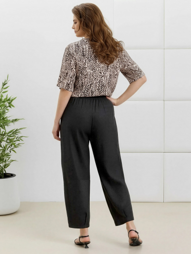 Женские брюки Габриэлла Б-072 / чёрный
