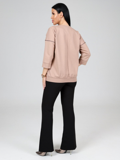 Женский свитшот Николет / бежевый