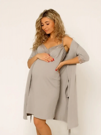 Женский комплект «Для мамы» / Светло-серый арт.к1156сс