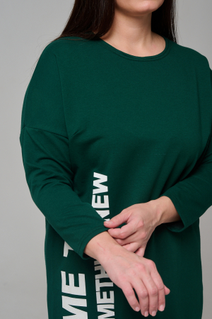 Женское платье 7501 / изумруд