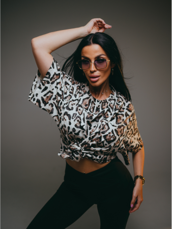 Женская футболка Ирбис / Энимал