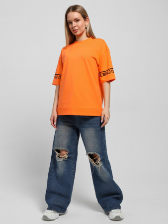Женская футболка Терри-2 / оранжевая
