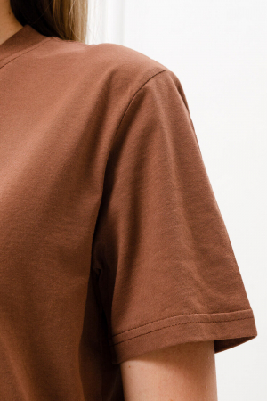 Футболка унисекс 8471/3 / мокко