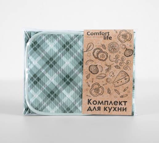 Набор для кухни 3 предмета / Плетение 2