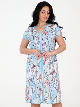 Женский халат вискоза КИМОНО ХВ-46 / Витраж