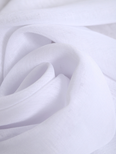 Тюль под лен арт. TPL / Белый
