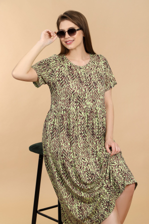 Платье женское Дыхание лета-1 / Зеленый