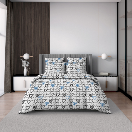 Постельное белье "Волшебная Ночь" ранфорс / Cold heart