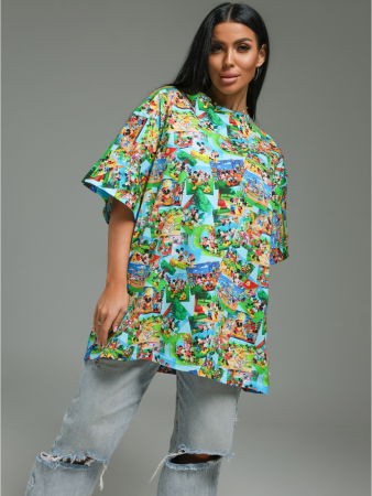 Женская футболка Ирбис / Дисней