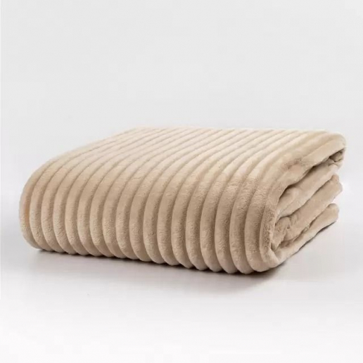 Плед велсофт полоса ОПТ / В ассортименте