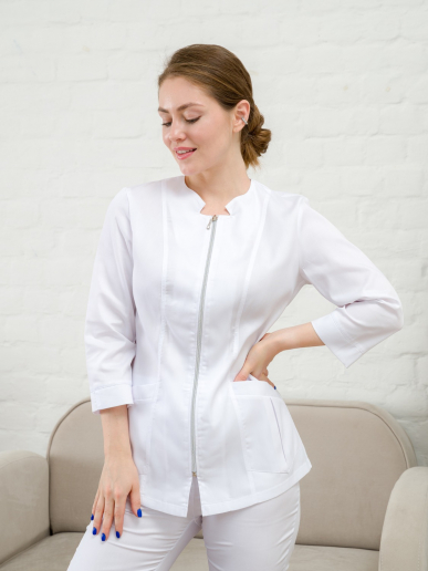 Рубашка медицинская женская М-262-0 Элит-145/Стрейч