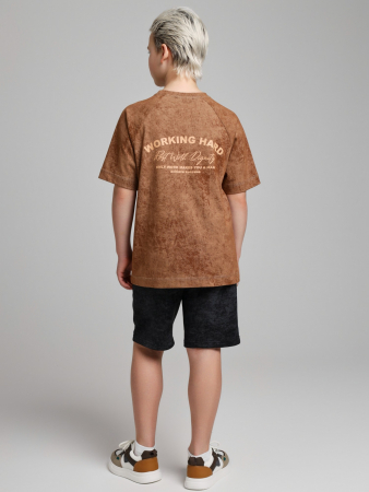 Футболка для мальчика Сидней-2 / коричневый