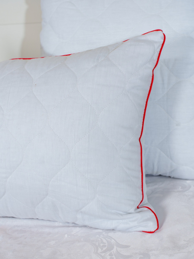 Подушка "Лебяжий пух" сатин