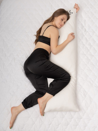 Подушка с эффектом памяти PandaHug "Body pillow" дробленное ППУ